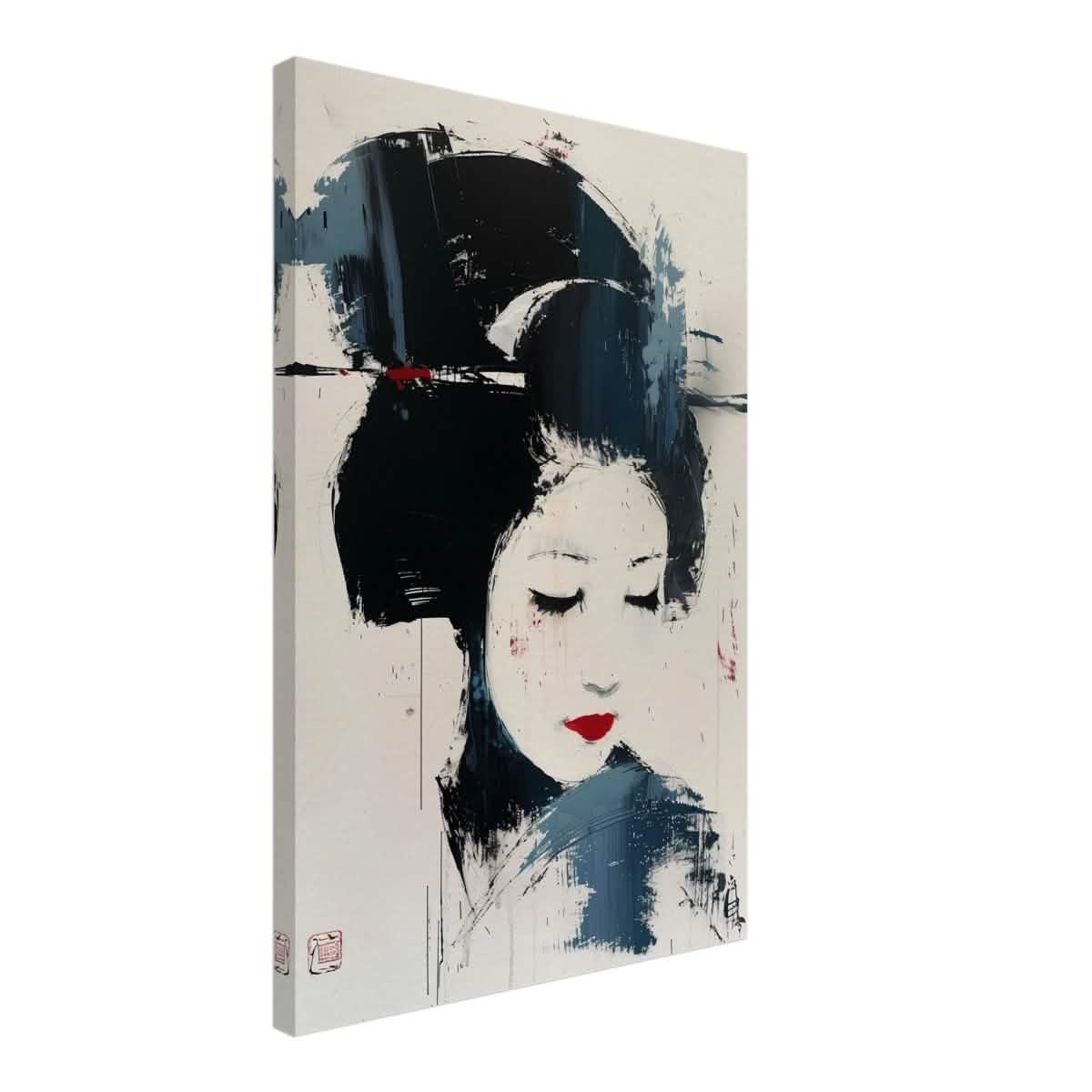 Da Vinci Contemporary Modern Wall art Print | Japanese art - Canvas - 50x75 cm / 20x30″ - Thick