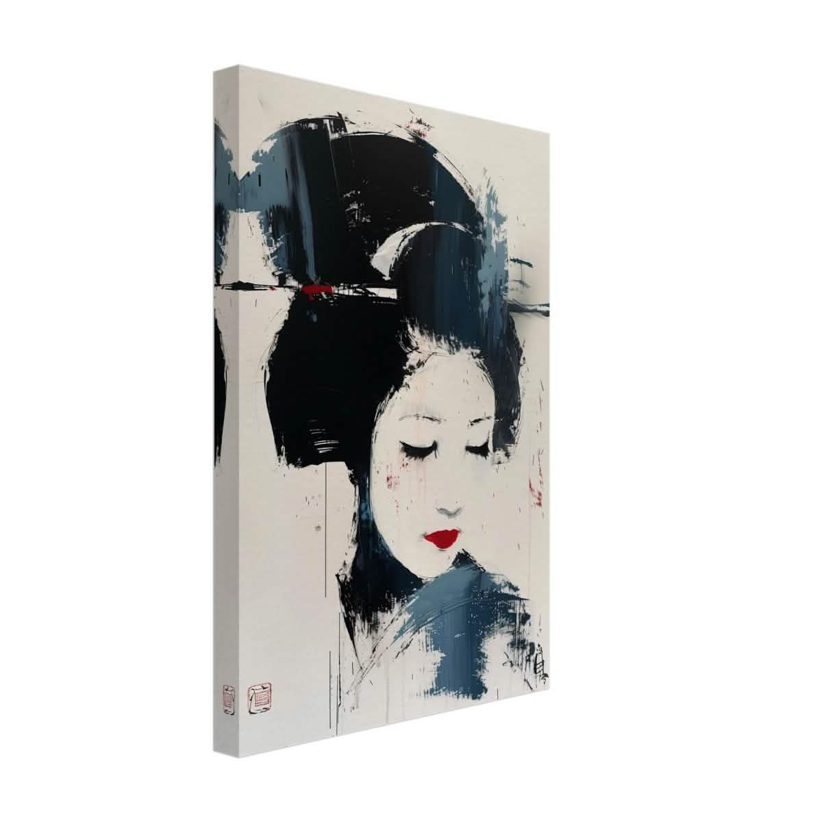 Da Vinci Contemporary Modern Wall art Print | Japanese art - Canvas - 30x45 cm / 12x18″ - Thick