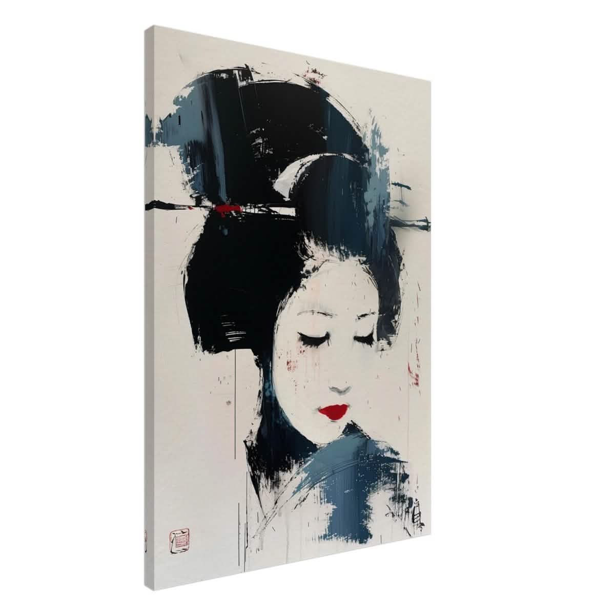 Da Vinci Contemporary Modern Wall art Print | Japanese art - Canvas - 70x100 cm / 28x40″ - Thick