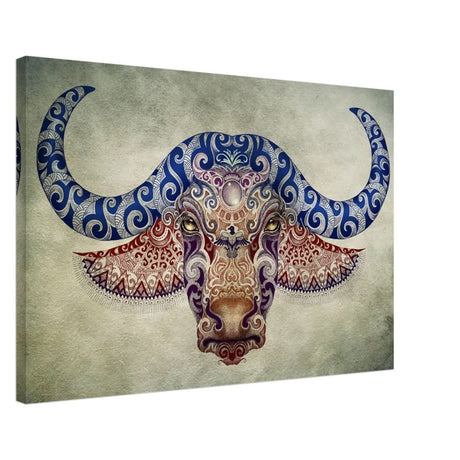 Da Vinci Contemporary Modern Wall art Print - Canvas - 50x75 cm / 20x30″ - Slim