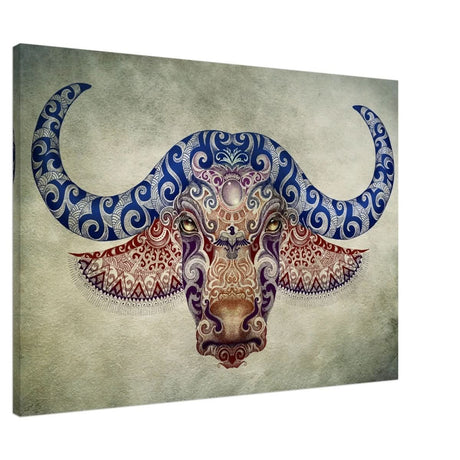 Da Vinci Contemporary Modern Wall art Print - Canvas - 70x100 cm / 28x40″ - Slim