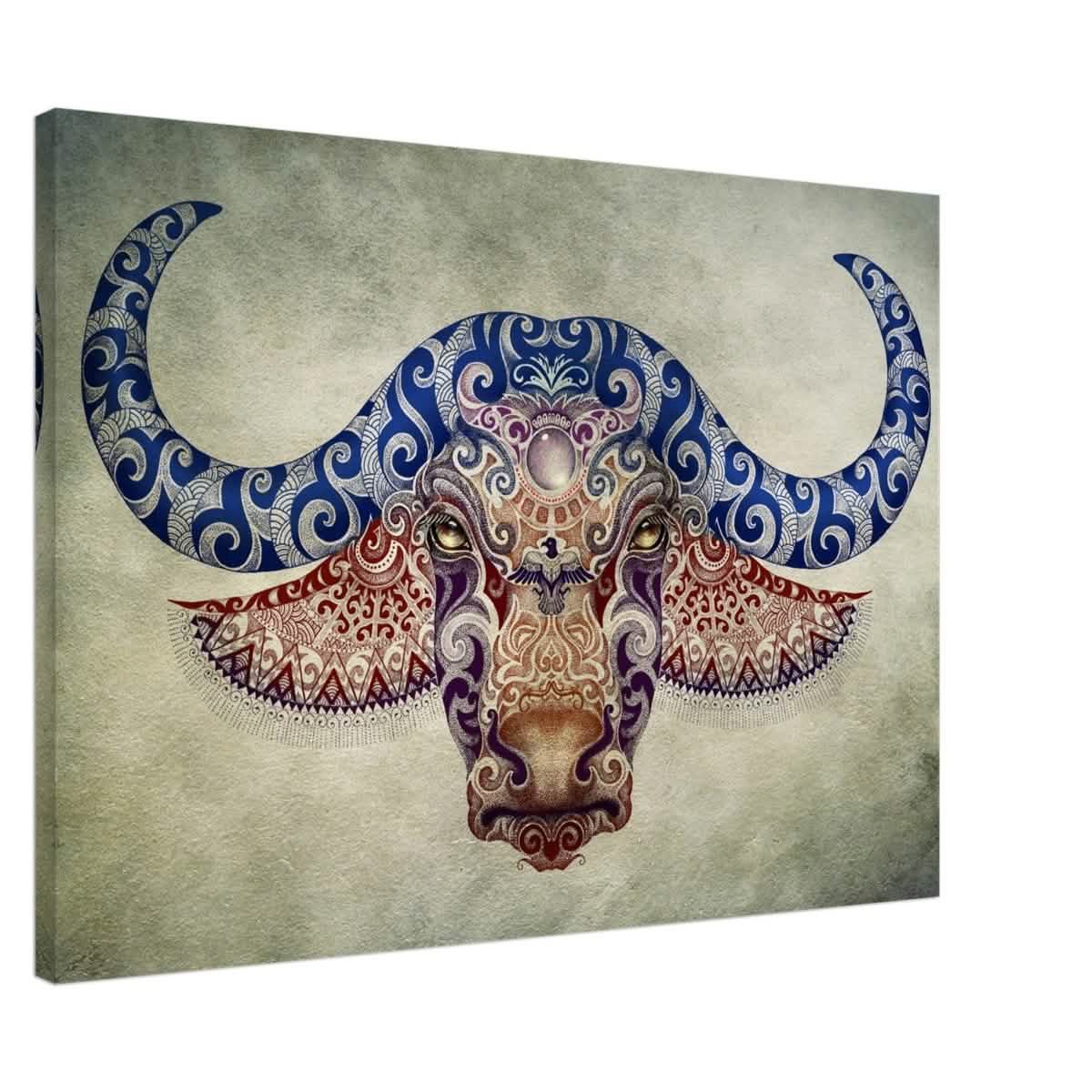 Da Vinci Contemporary Modern Wall art Print - Canvas - 70x100 cm / 28x40″ - Thick