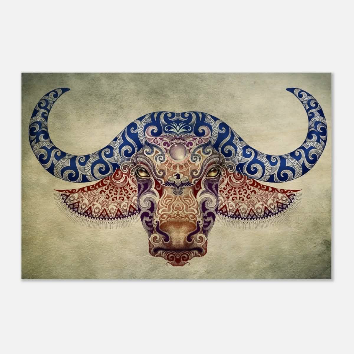 Da Vinci Contemporary Modern Wall art Print - Wood Prints - 60x90 cm / 24x36″ - 10 mm