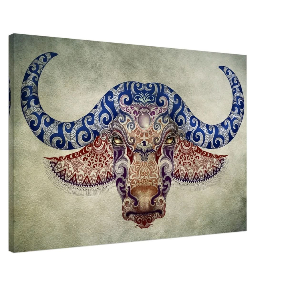 Da Vinci Contemporary Modern Wall art Print - Canvas - 60x90 cm / 24x36″ - Slim