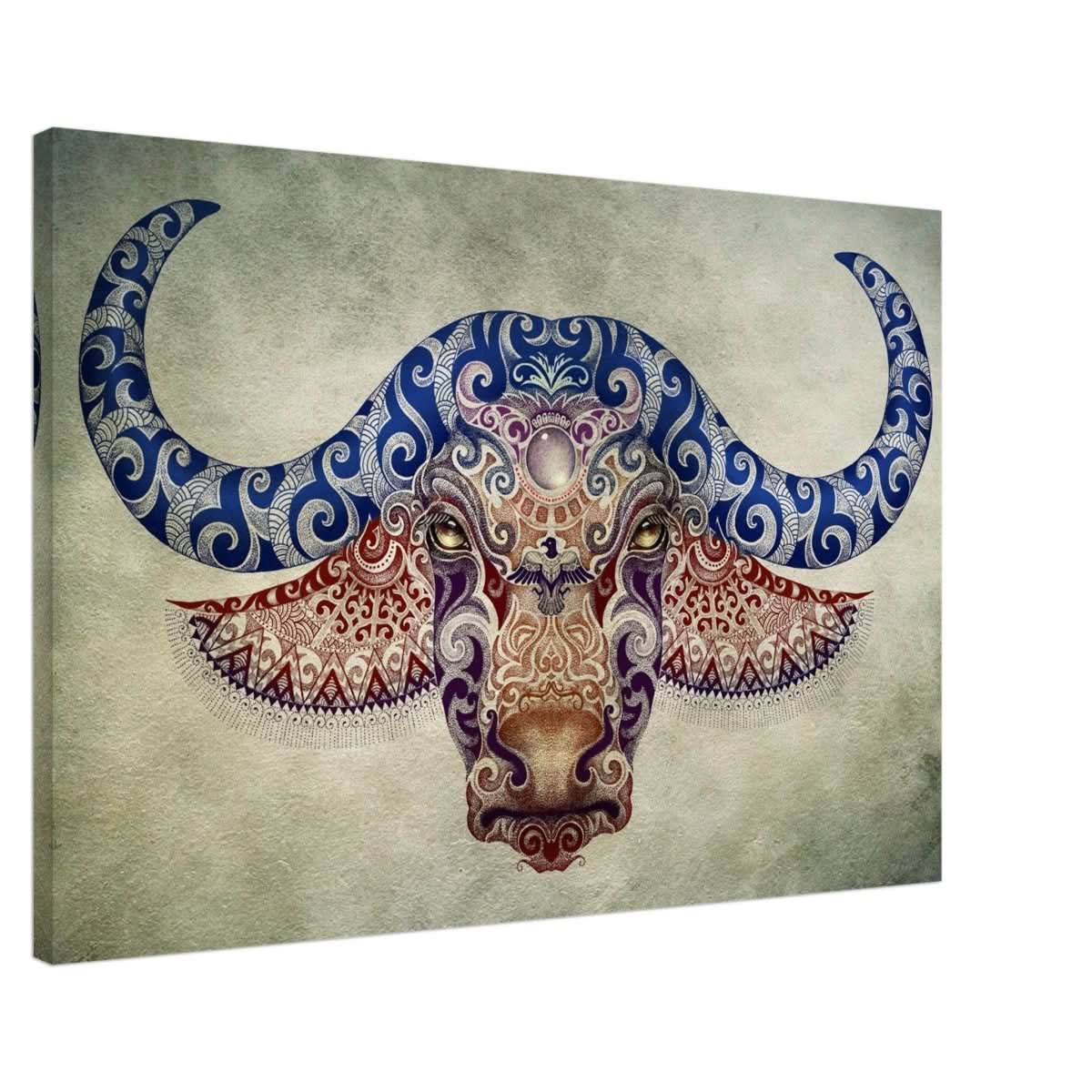 Da Vinci Contemporary Modern Wall art Print - Canvas - 60x90 cm / 24x36″ - Slim