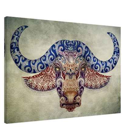 Da Vinci Contemporary Modern Wall art Print - Canvas - 60x90 cm / 24x36″ - Slim