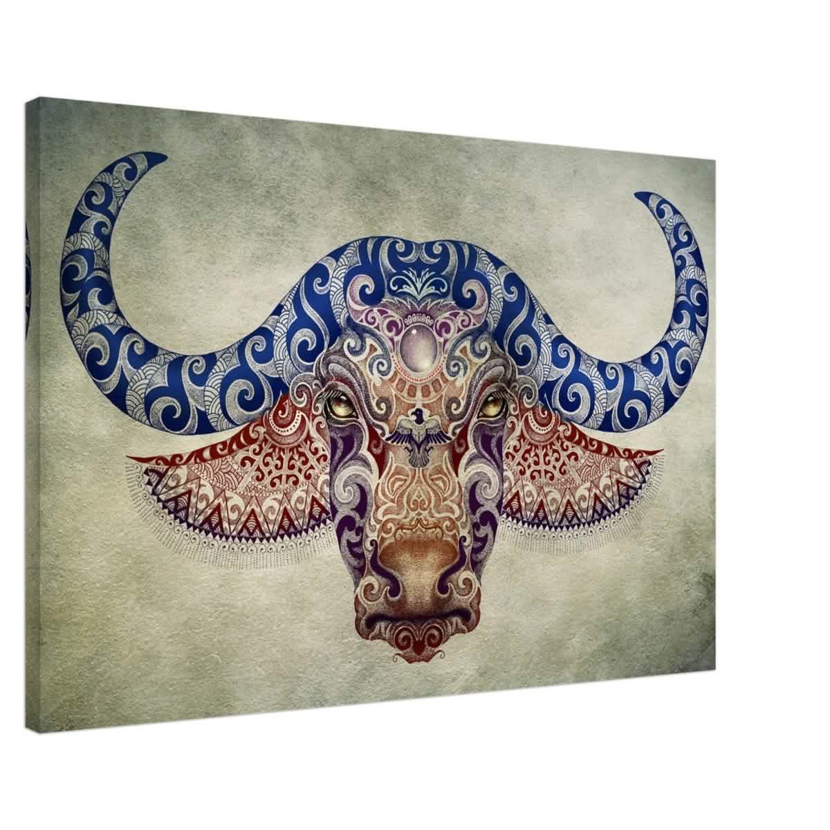 Da Vinci Contemporary Modern Wall art Print - Canvas - 60x90 cm / 24x36″ - Slim