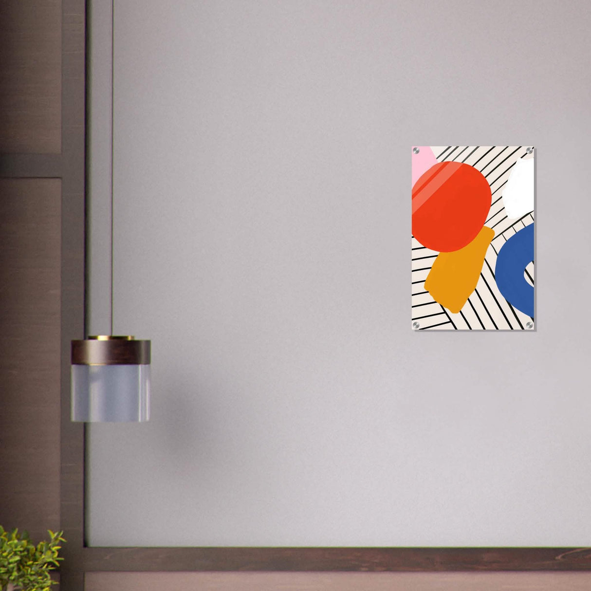 Da Vinci Contemporary Modern Wall Art - Acrylic Print - 40x60 cm / 16x24″ -