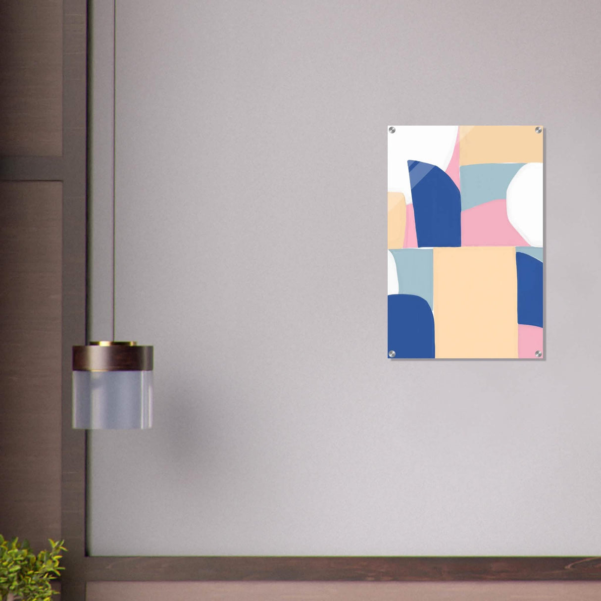 Da Vinci Contemporary Modern Wall Art - Acrylic Print - 50x75 cm / 20x30″ -