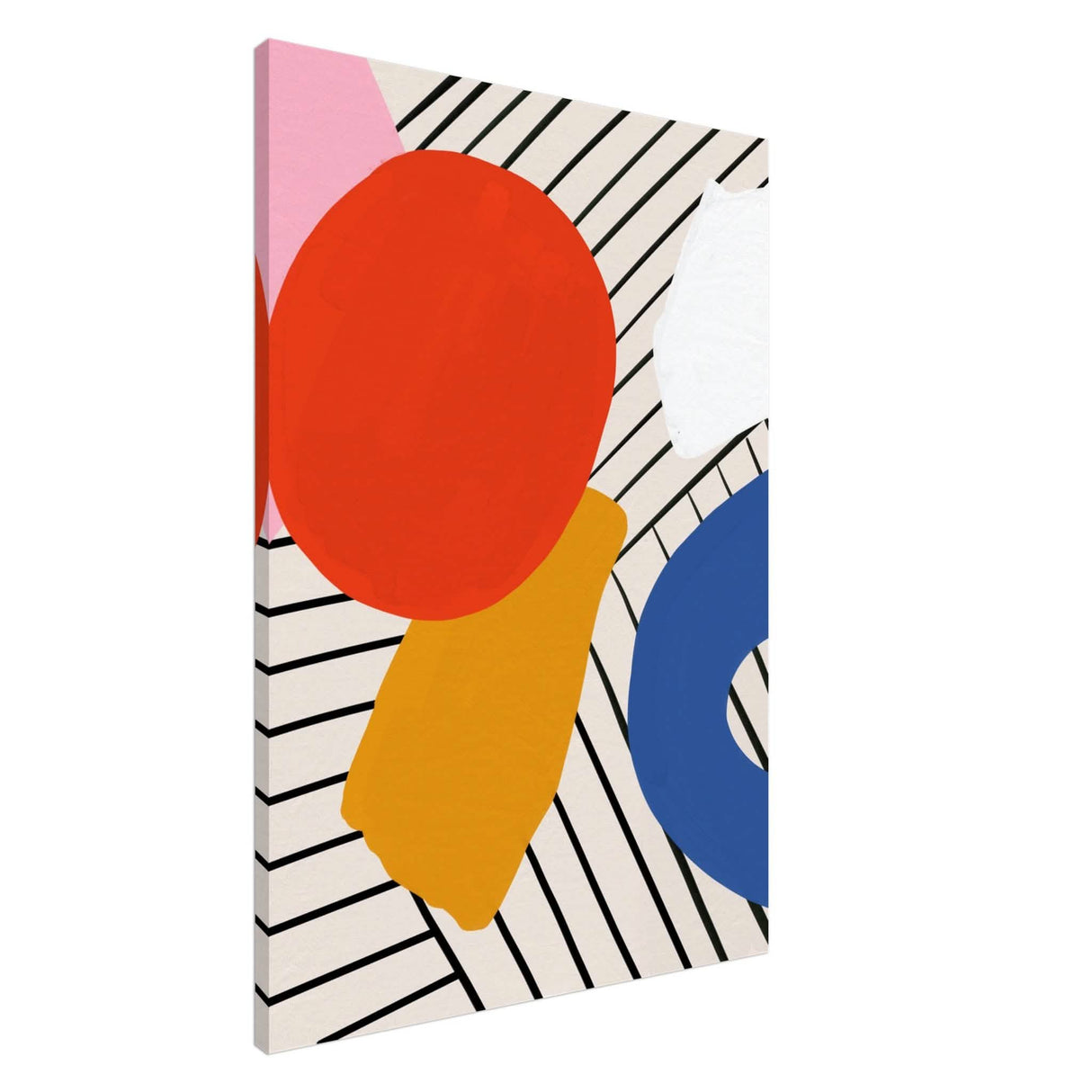 Da Vinci Contemporary Modern Wall Art - Canvas - 70x100 cm / 28x40″ - Slim