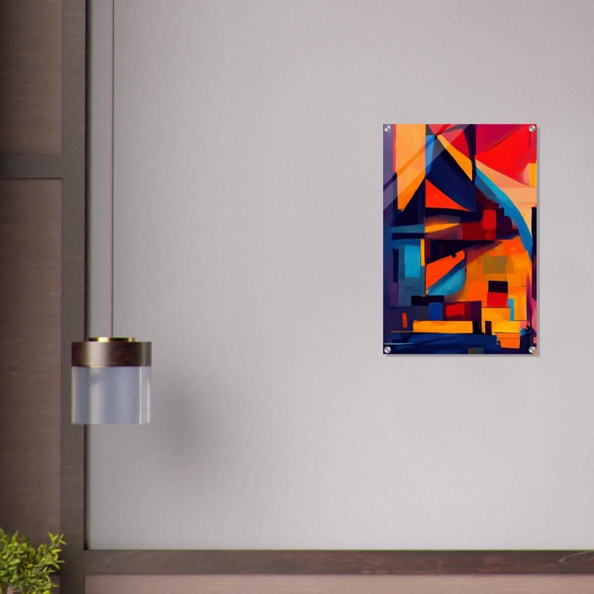 Da Vinci Contemporary Modern Wall Art - Acrylic Print - 50x75 cm / 20x30″ -