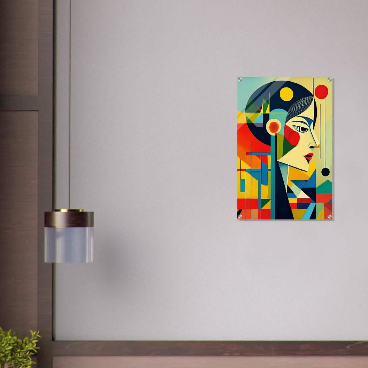 Da Vinci Contemporary Modern Wall Art - Acrylic Print - 50x75 cm / 20x30″ -