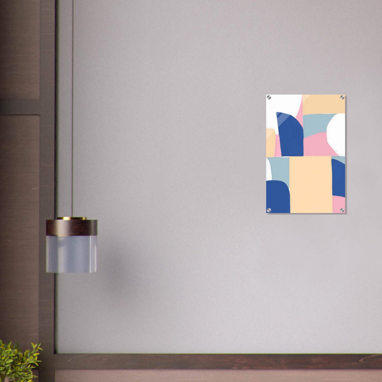 Da Vinci Contemporary Modern Wall Art - Acrylic Print - 40x60 cm / 16x24″ -