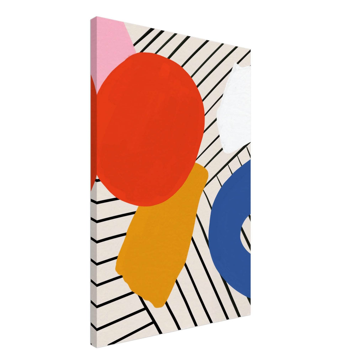 Da Vinci Contemporary Modern Wall Art - Canvas - 50x75 cm / 20x30″ - Slim