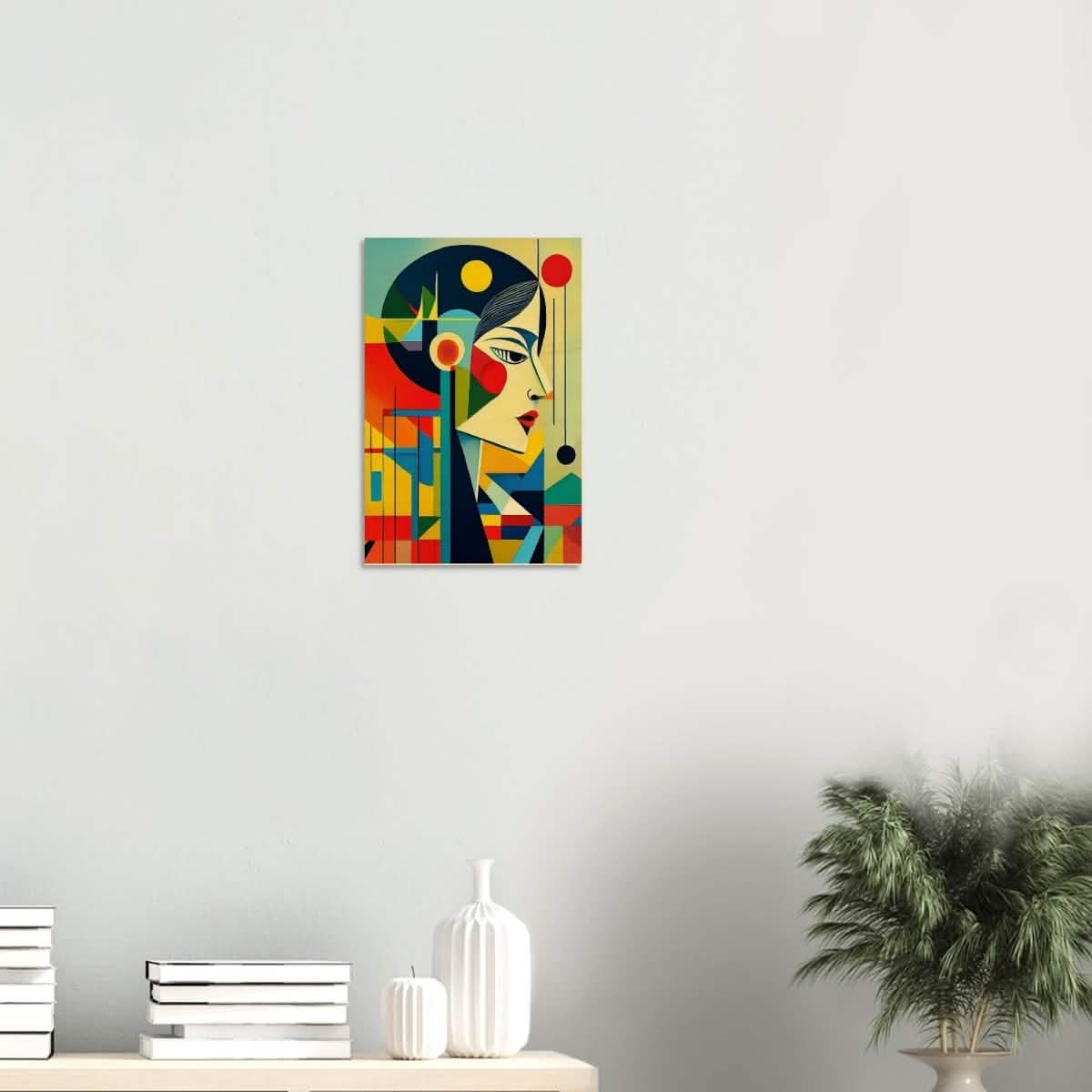 Da Vinci Contemporary Modern Wall Art - Wood Prints - 30x45 cm / 12x18″ - 10 mm