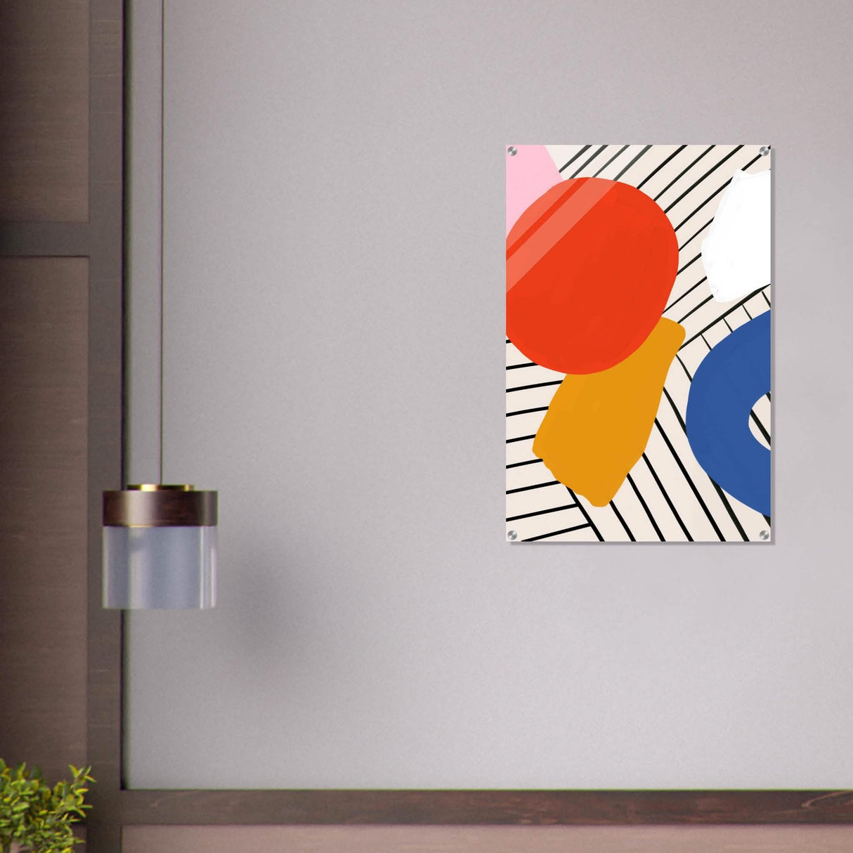 Da Vinci Contemporary Modern Wall Art - Acrylic Print - 60x90 cm / 24x36″ -