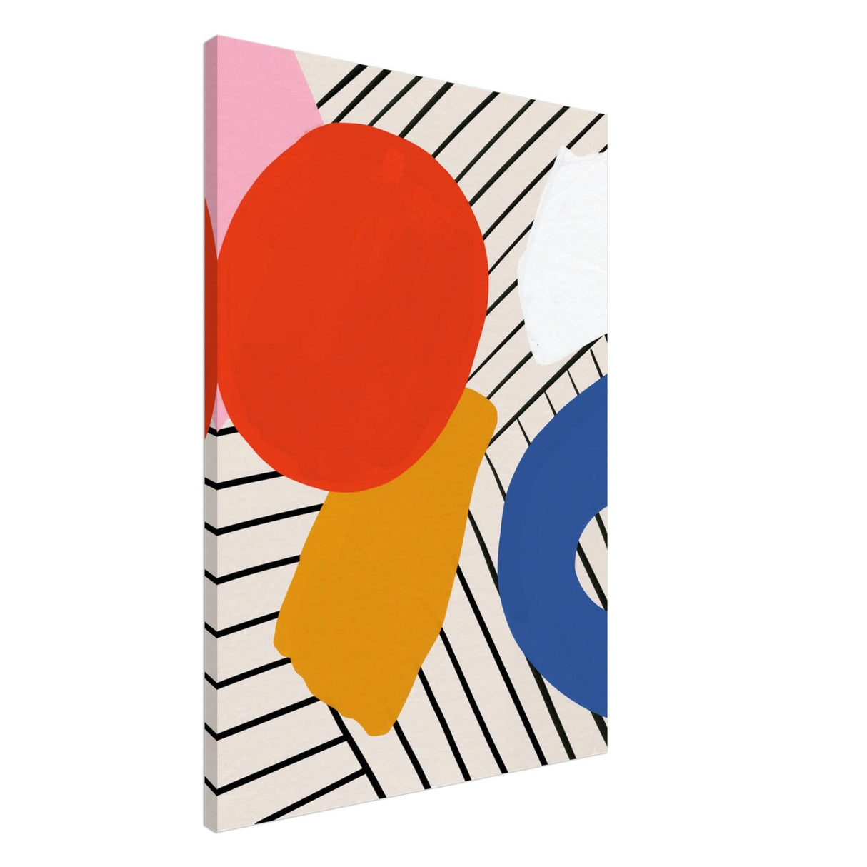 Da Vinci Contemporary Modern Wall Art - Canvas - 70x100 cm / 28x40″ - Thick