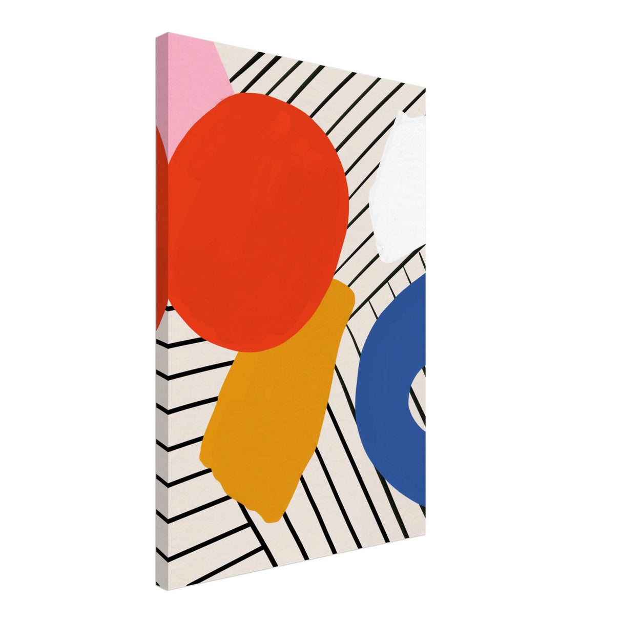 Da Vinci Contemporary Modern Wall Art - Canvas - 50x75 cm / 20x30″ - Thick