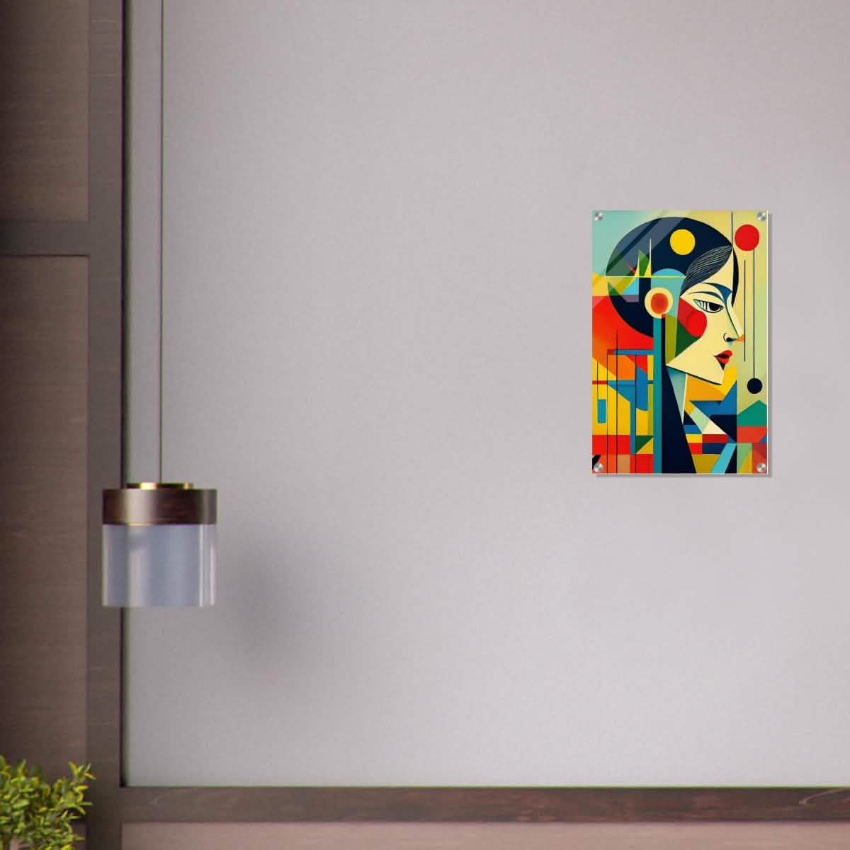 Da Vinci Contemporary Modern Wall Art - Acrylic Print - 40x60 cm / 16x24″ -