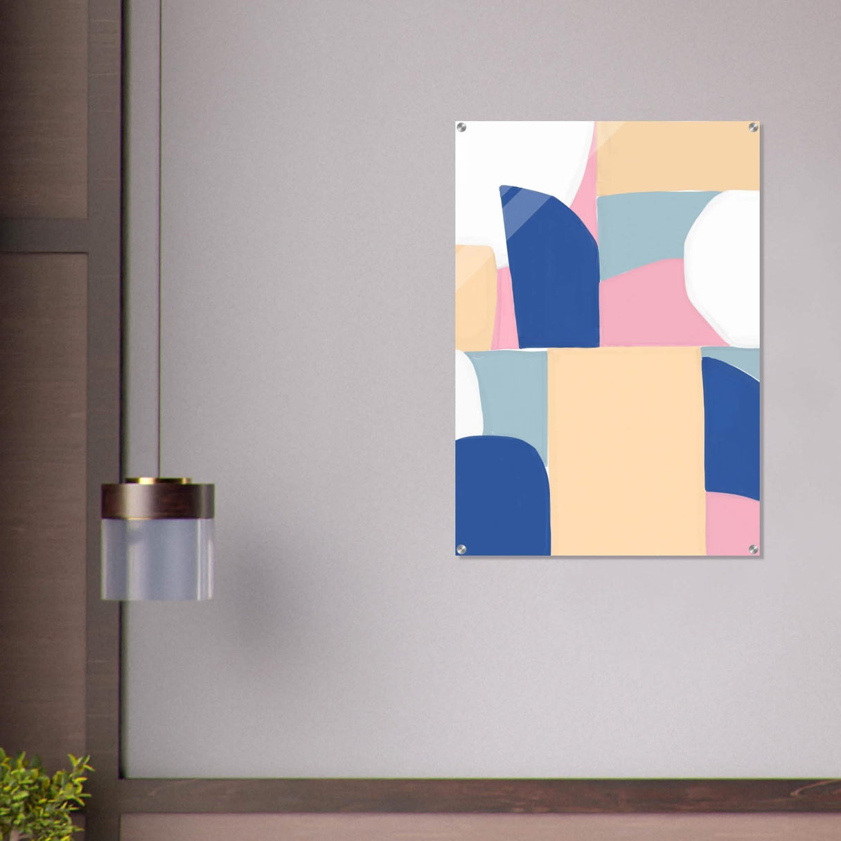 Da Vinci Contemporary Modern Wall Art - Acrylic Print - 70x100 cm / 28x40″ -