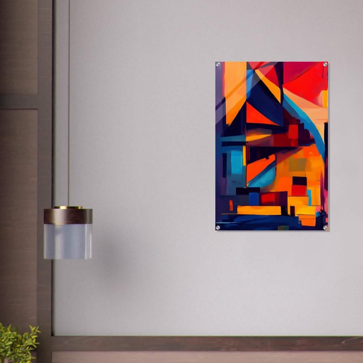 Da Vinci Contemporary Modern Wall Art - Acrylic Print - 60x90 cm / 24x36″ -