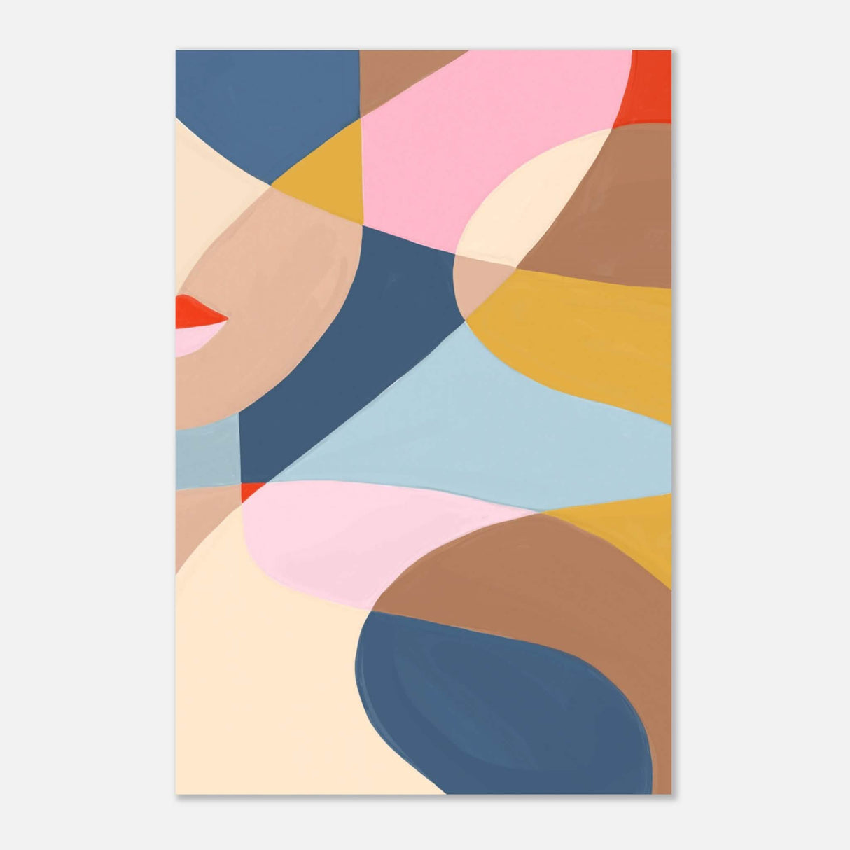 Da Vinci Contemporary Modern Wall Art - Aluminum Print - 50x75 cm / 20x30″ -