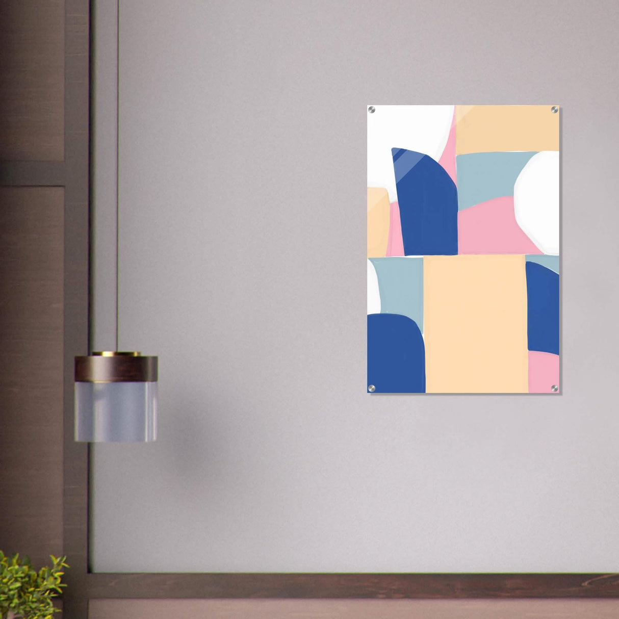 Da Vinci Contemporary Modern Wall Art - Acrylic Print - 60x90 cm / 24x36″ -