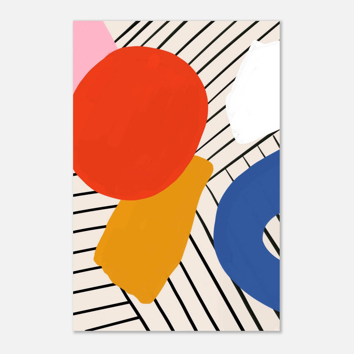 Da Vinci Contemporary Modern Wall Art - Aluminum Print - 60x90 cm / 24x36″ -