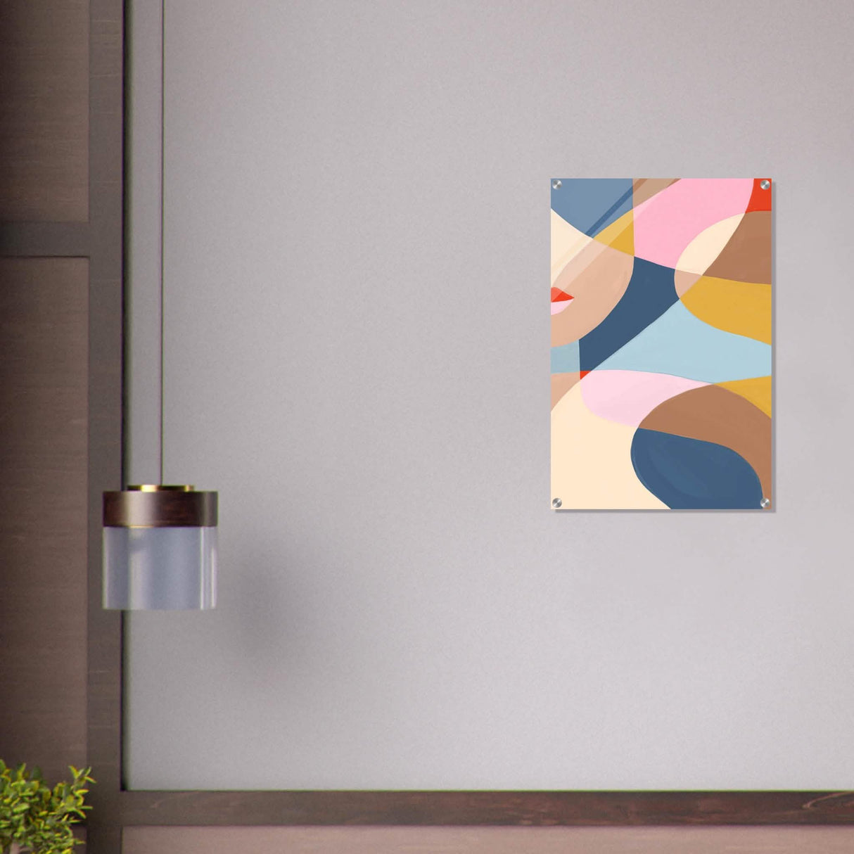 Da Vinci Contemporary Modern Wall Art - Acrylic Print - 50x75 cm / 20x30″ -