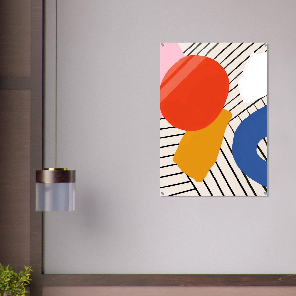 Da Vinci Contemporary Modern Wall Art - Acrylic Print - 70x100 cm / 28x40″ -