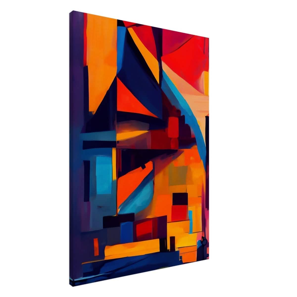 Da Vinci Contemporary Modern Wall Art - Canvas - 70x100 cm / 28x40″ - Slim