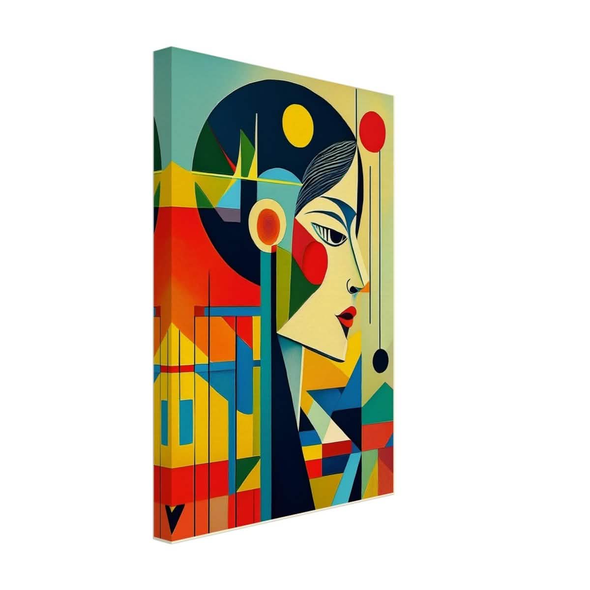 Da Vinci Contemporary Modern Wall Art - Canvas - 30x45 cm / 12x18″ - Thick