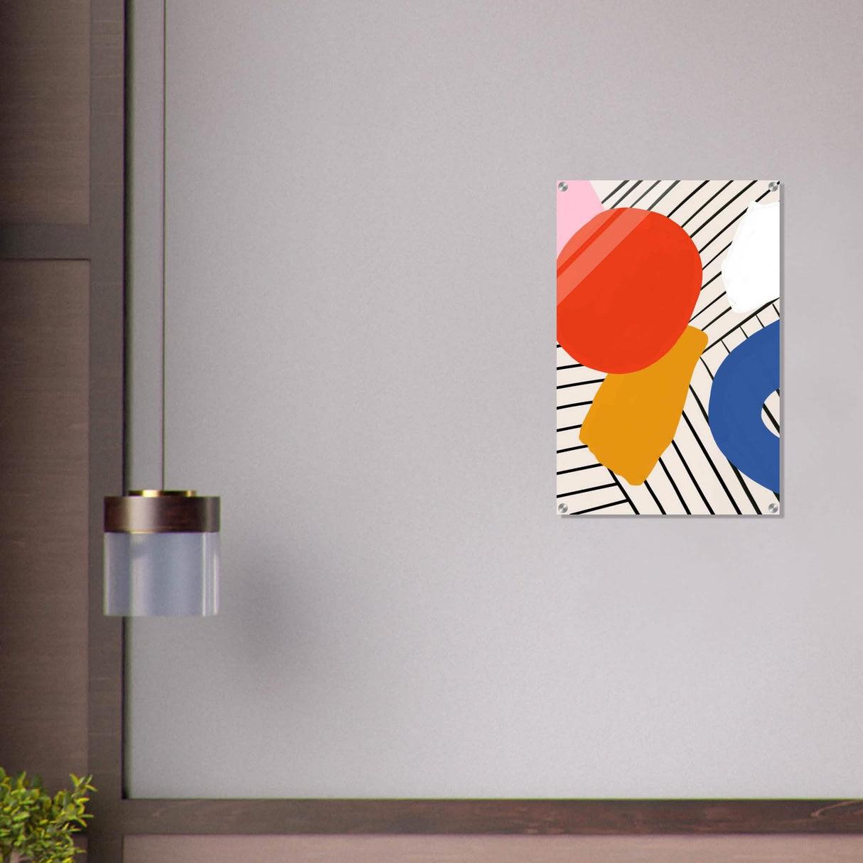 Da Vinci Contemporary Modern Wall Art - Acrylic Print - 50x75 cm / 20x30″ -