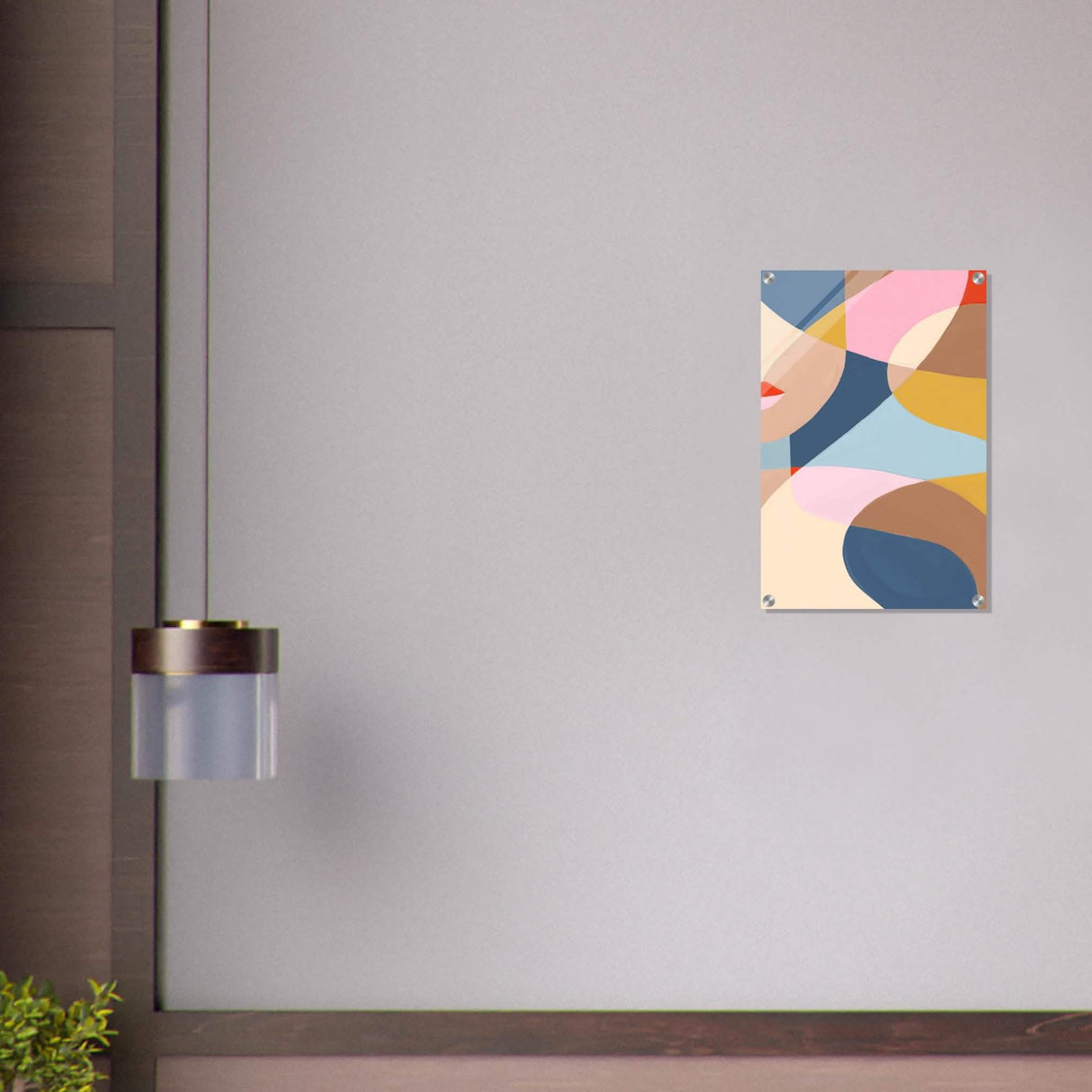 Da Vinci Contemporary Modern Wall Art - Acrylic Print - 40x60 cm / 16x24″ -