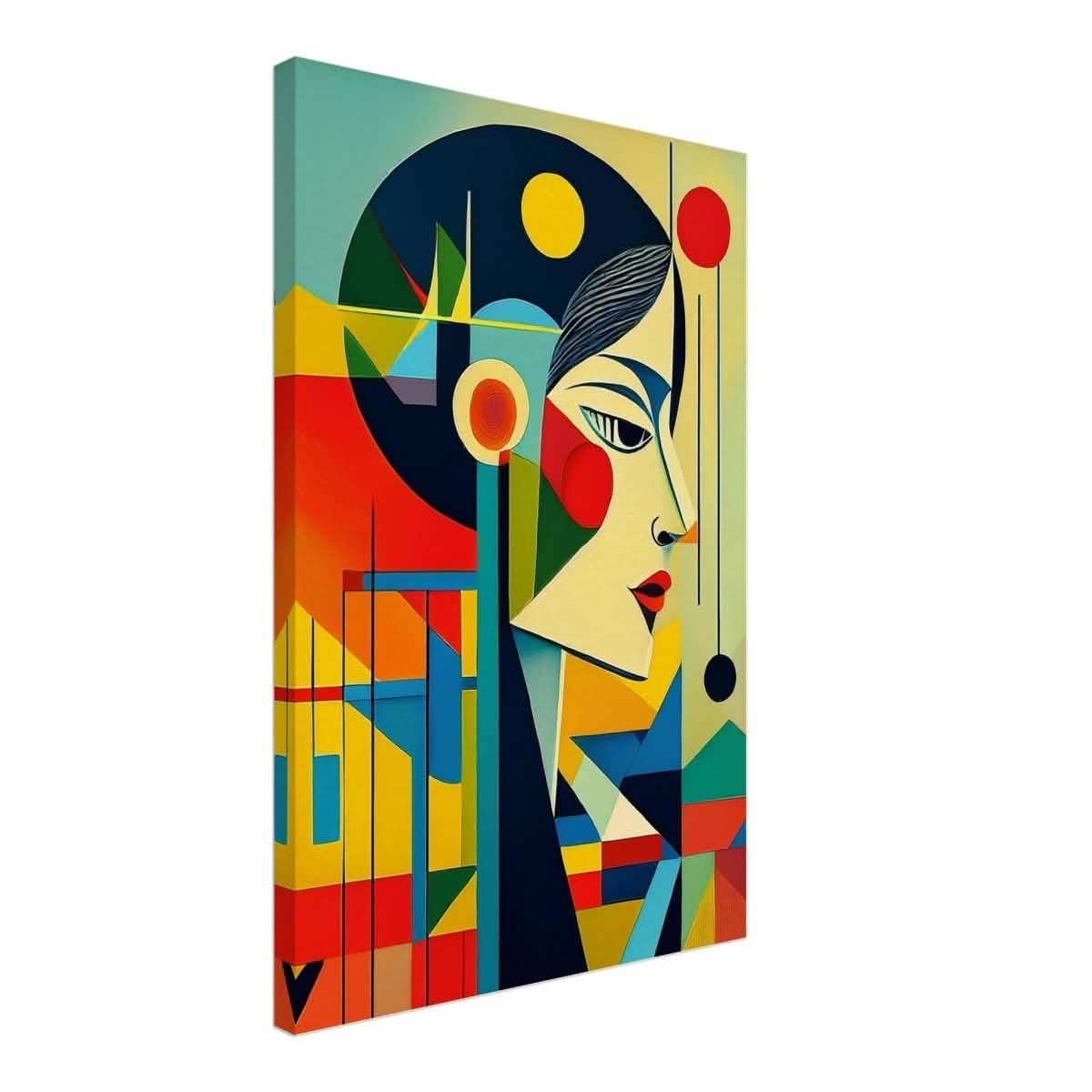 Da Vinci Contemporary Modern Wall Art - Canvas - 50x75 cm / 20x30″ - Thick