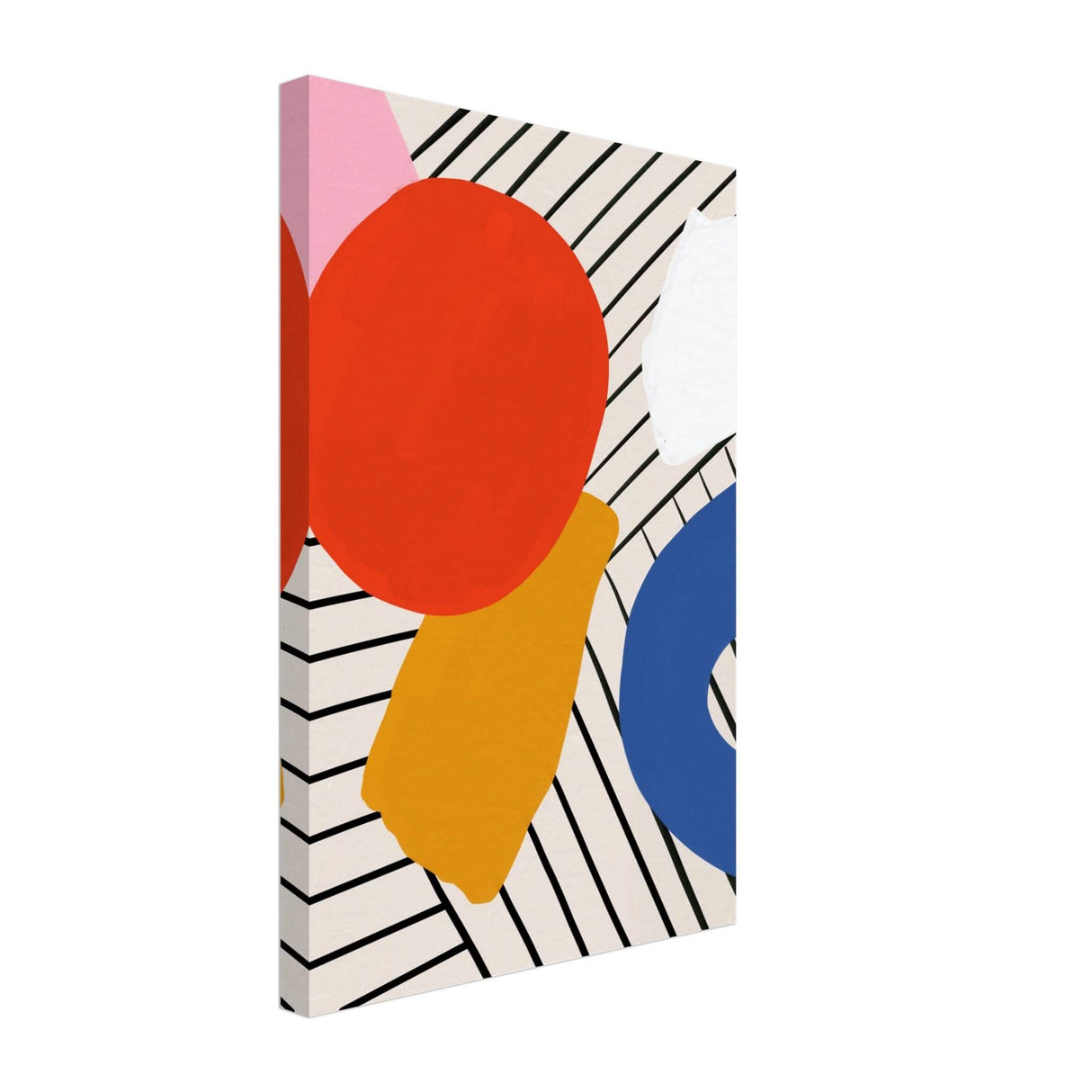 Da Vinci Contemporary Modern Wall Art - Canvas - 30x45 cm / 12x18″ - Slim