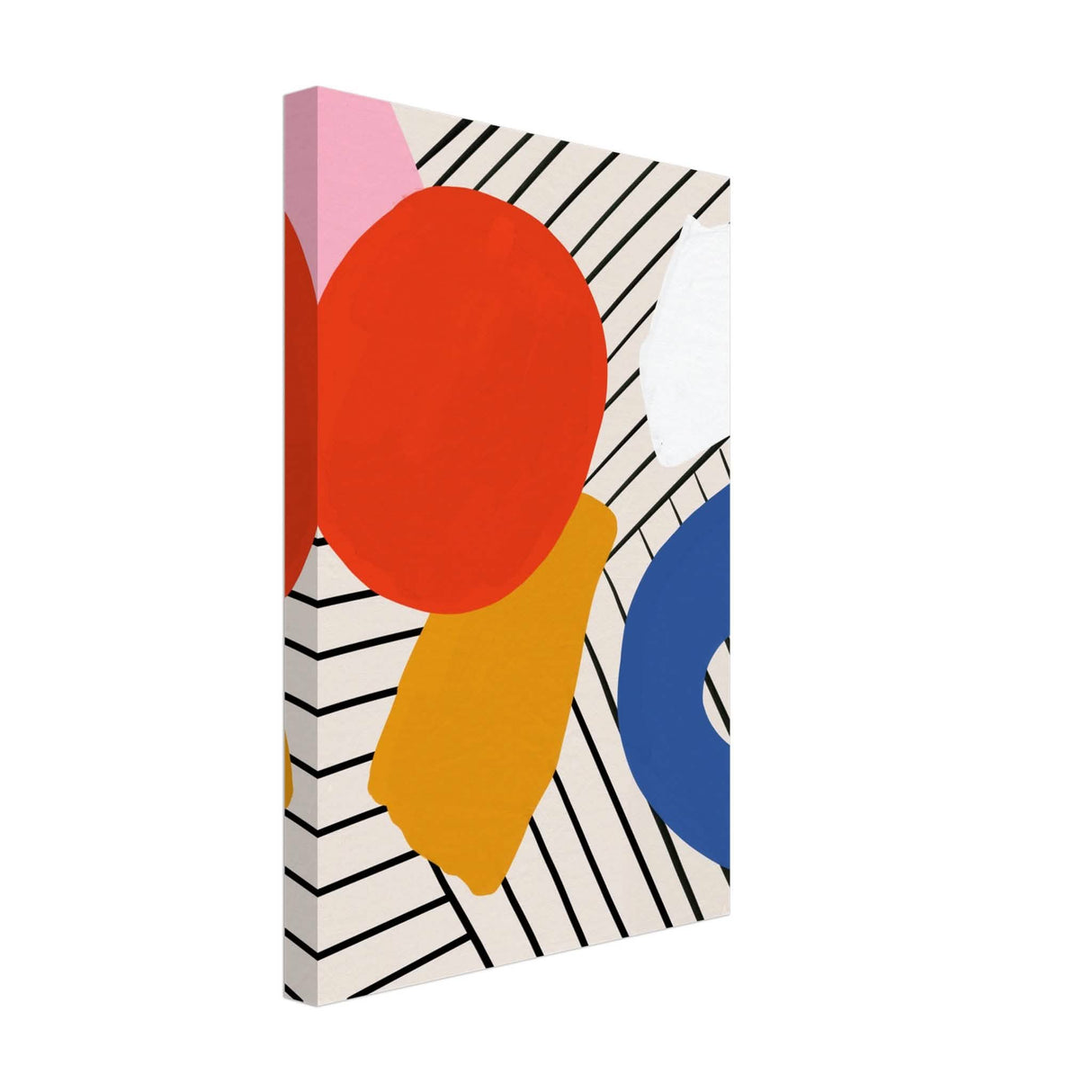 Da Vinci Contemporary Modern Wall Art - Canvas - 30x45 cm / 12x18″ - Thick