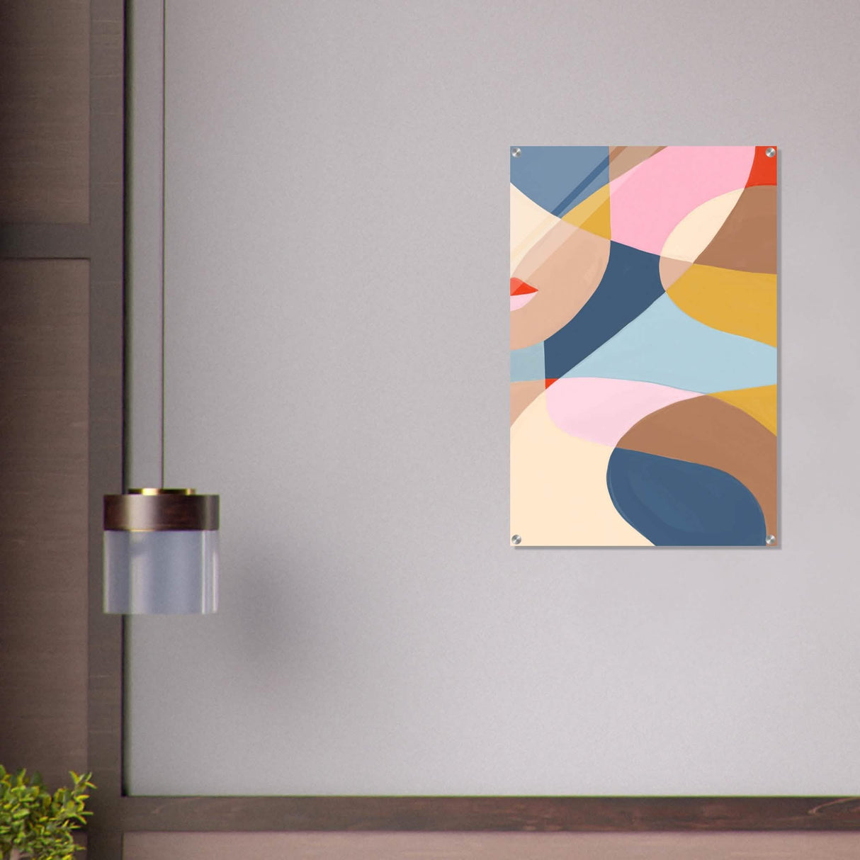 Da Vinci Contemporary Modern Wall Art - Acrylic Print - 60x90 cm / 24x36″ -