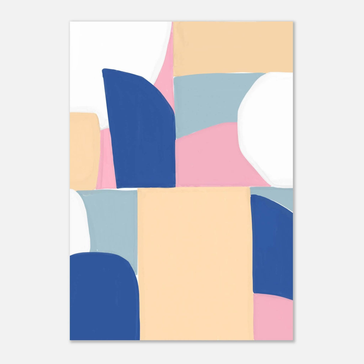 Da Vinci Contemporary Modern Wall Art - Aluminum Print - 70x100 cm / 28x40″ -