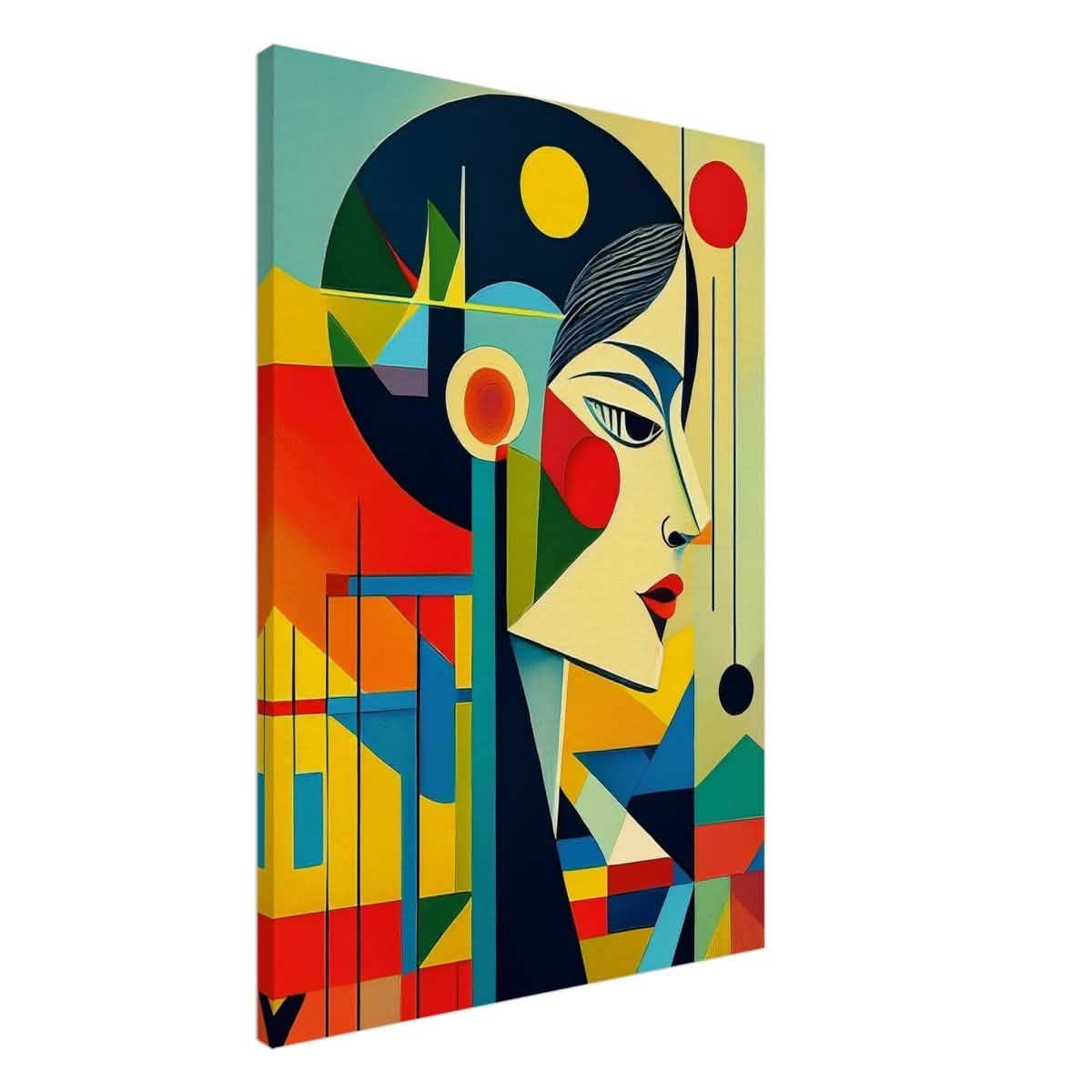 Da Vinci Contemporary Modern Wall Art - Canvas - 70x100 cm / 28x40″ - Thick