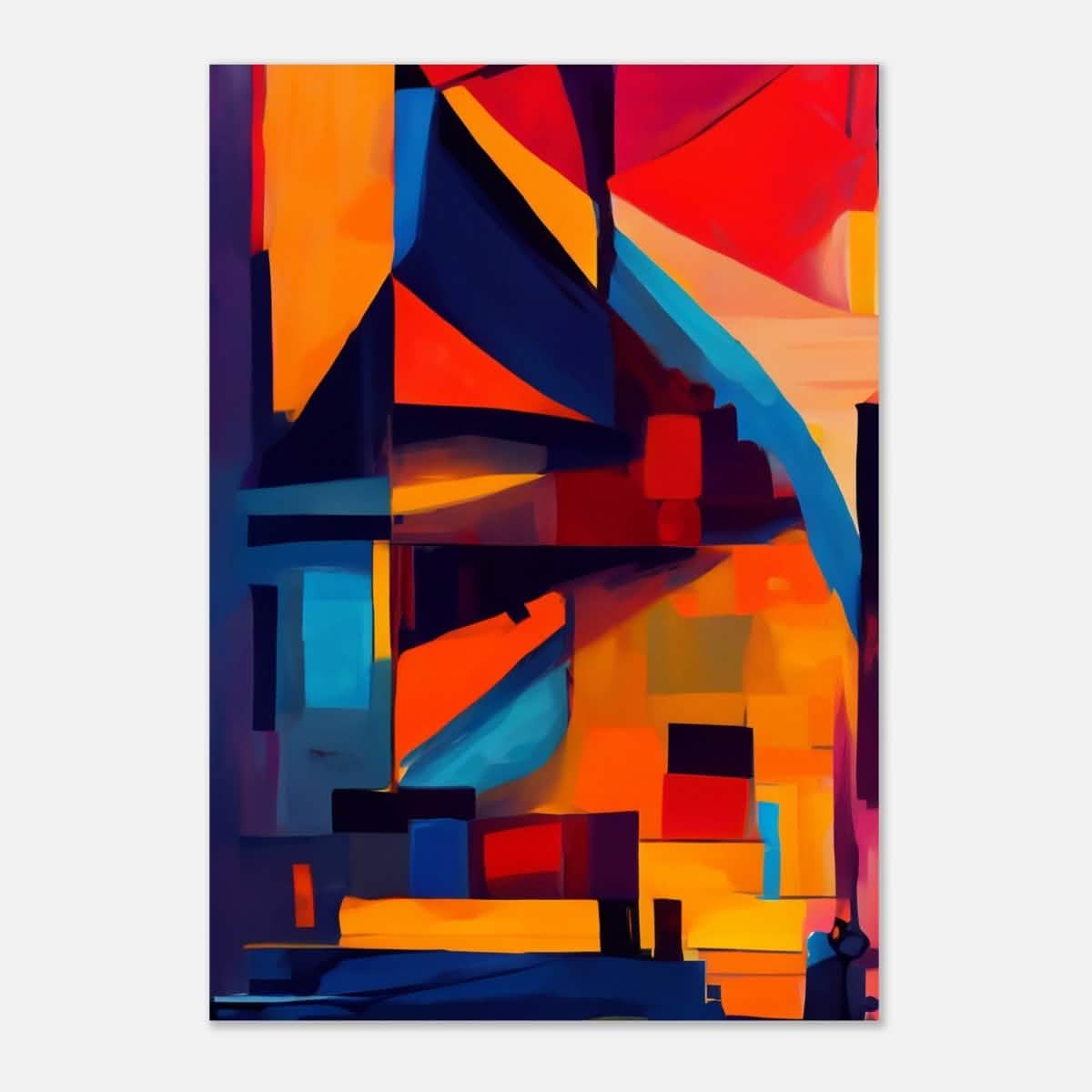 Da Vinci Contemporary Modern Wall Art - Aluminum Print - 70x100 cm / 28x40″ -