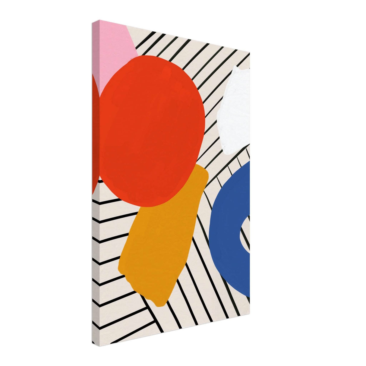 Da Vinci Contemporary Modern Wall Art - Canvas - 40x60 cm / 16x24″ - Slim