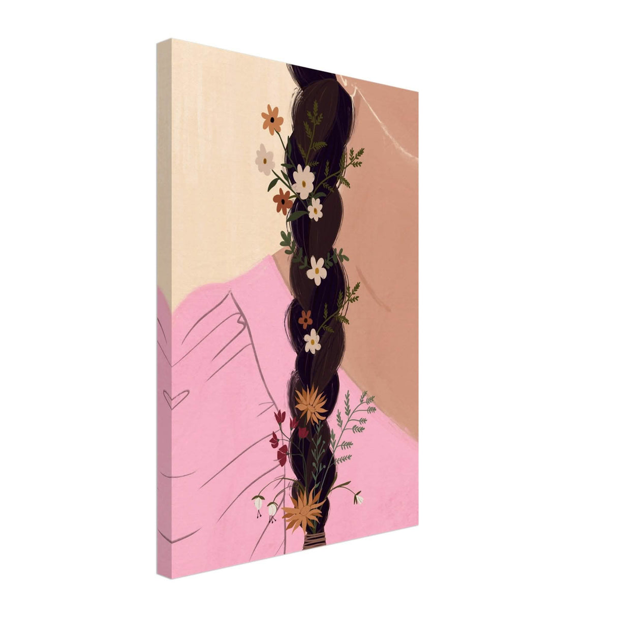 Da Vinci Contemporary Modern Wall Art - Canvas - 40x60 cm / 16x24″ - Thick