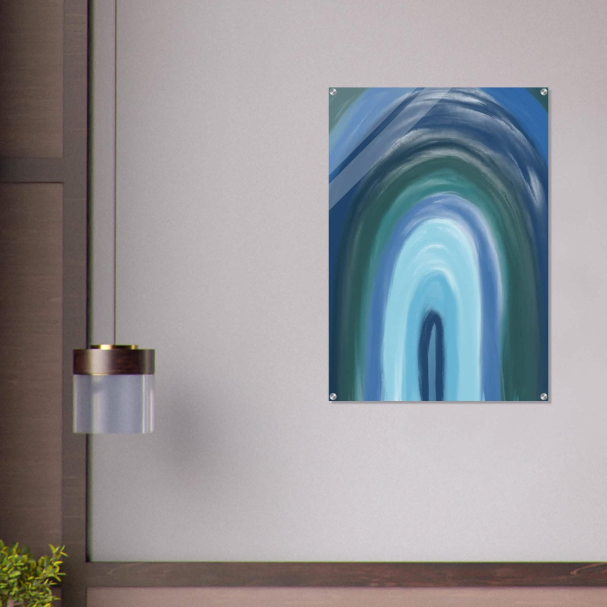 Da Vinci Contemporary Modern Wall Art - Acrylic Print - 70x100 cm / 28x40″ -