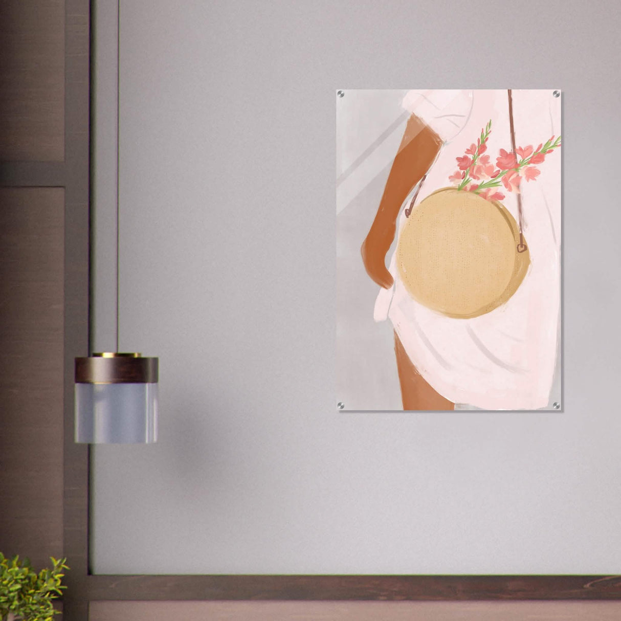 Da Vinci Contemporary Modern Wall Art - Acrylic Print - 70x100 cm / 28x40″ -