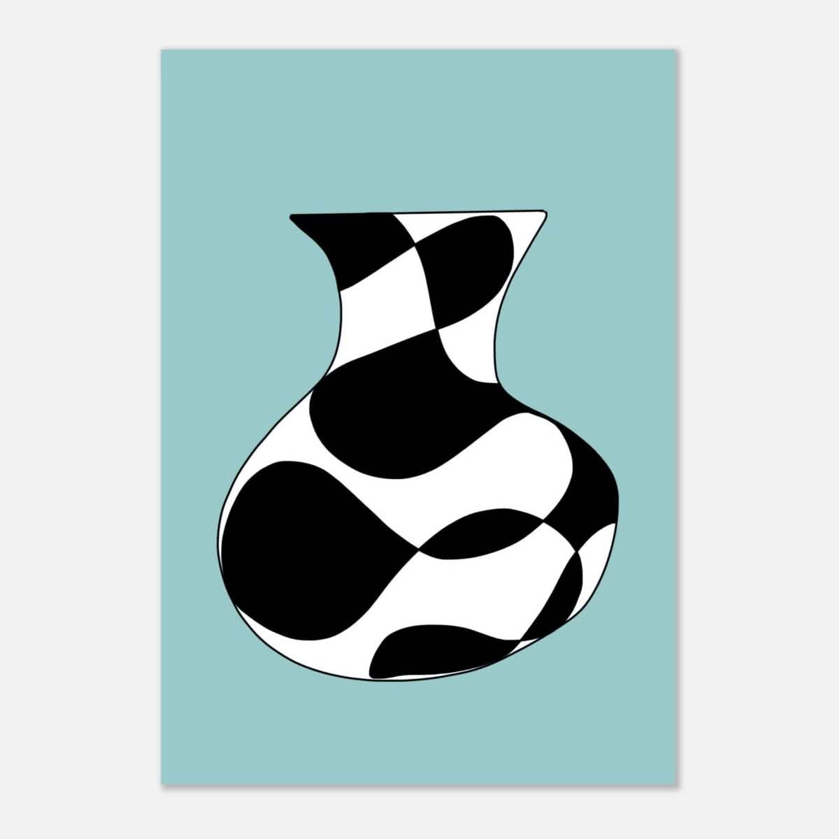 Da Vinci Contemporary Modern Wall Art - Aluminum Print - 70x100 cm / 28x40″ -