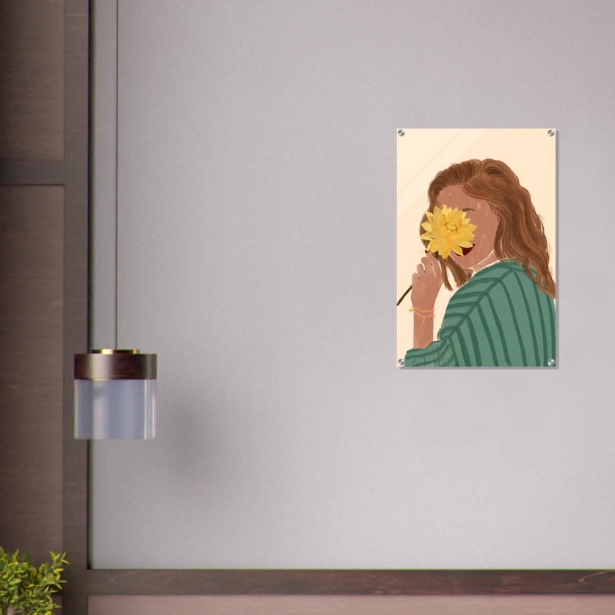 Da Vinci Contemporary Modern Wall Art - Acrylic Print - 50x75 cm / 20x30″ -