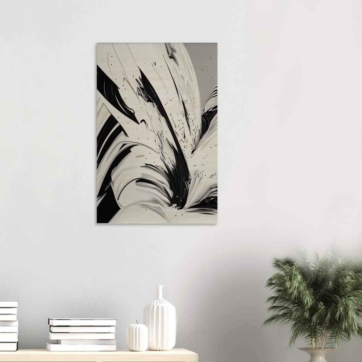 Da Vinci Contemporary Modern Wall Art - Wood Prints - 50x75 cm / 20x30″ - 10 mm