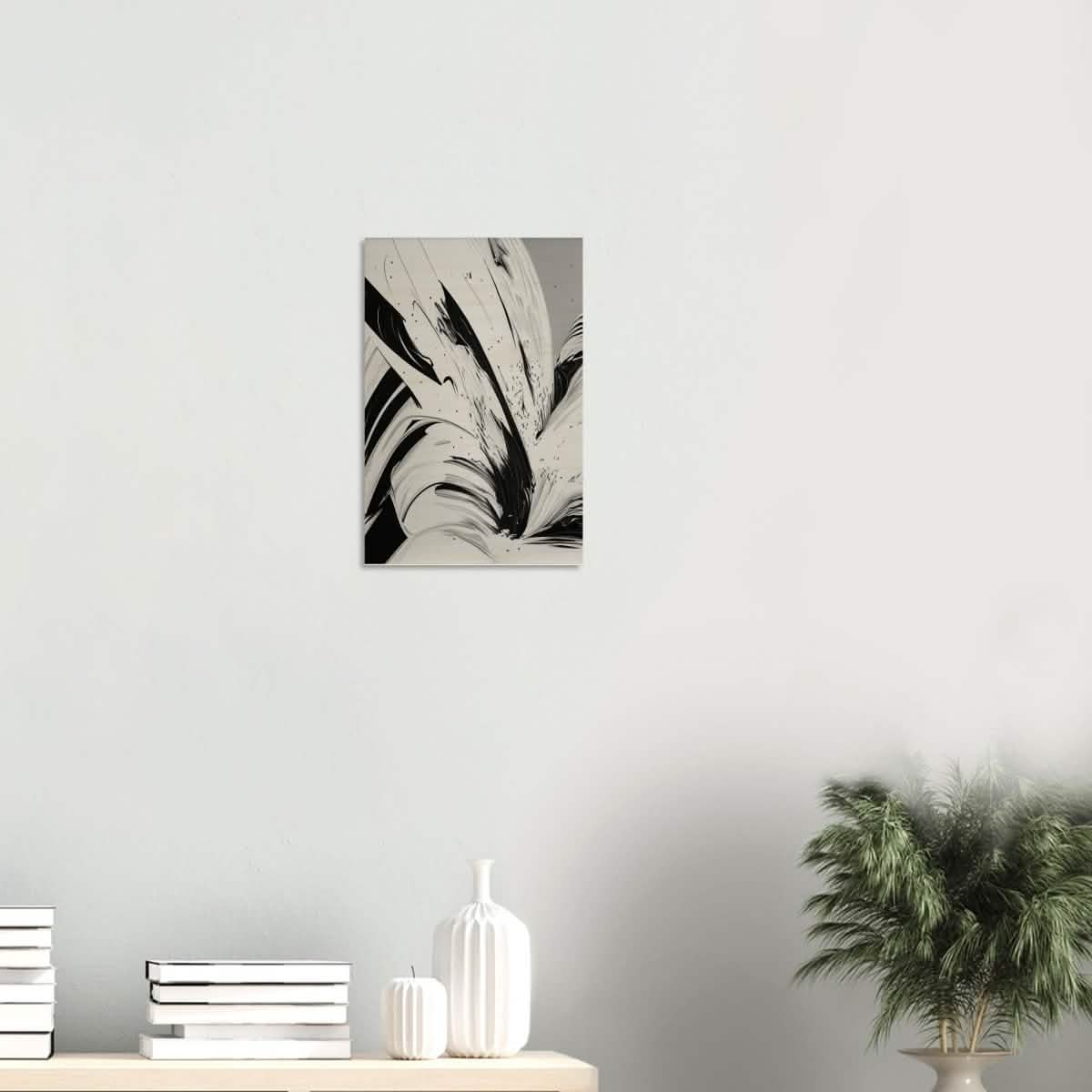 Da Vinci Contemporary Modern Wall Art - Wood Prints - 30x45 cm / 12x18″ - 10 mm