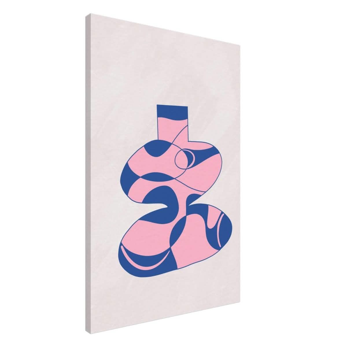 Da Vinci Contemporary Modern Wall Art - Canvas - 60x90 cm / 24x36″ - Slim